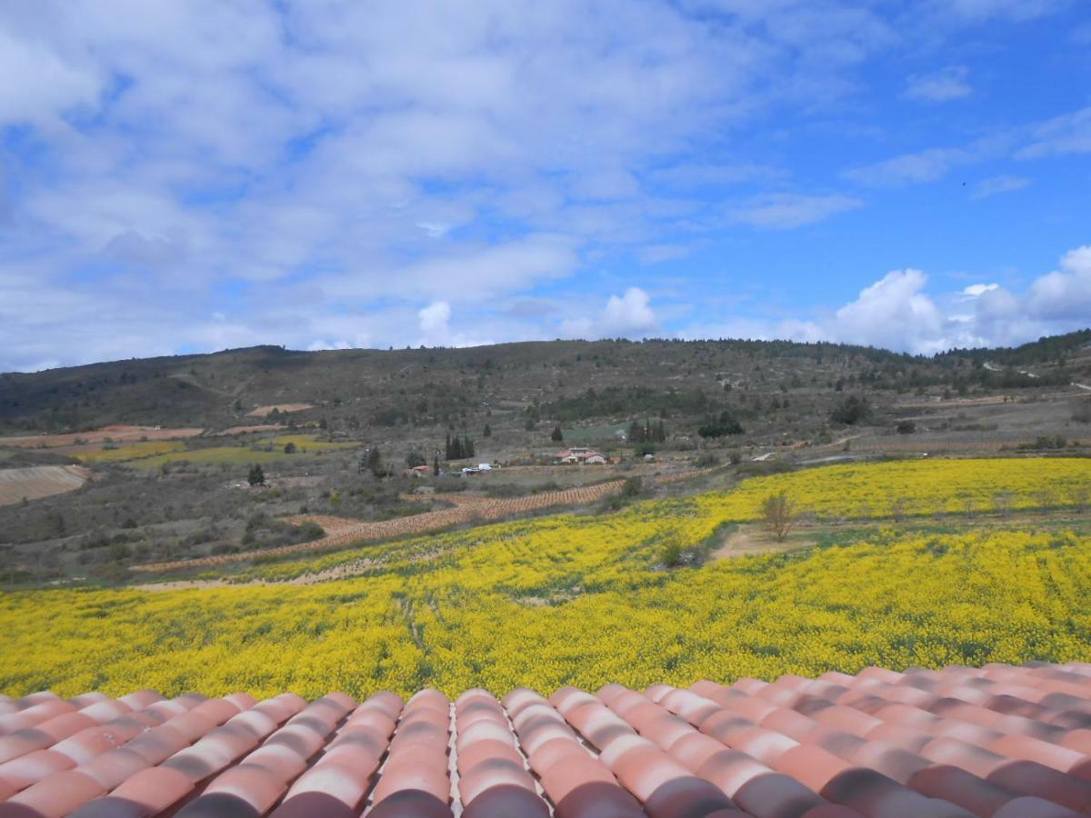 Maison Palmeral Coustaussa Bagian luar foto